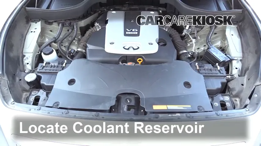 2014 Infiniti QX70 3.7L V6 Coolant (Antifreeze)